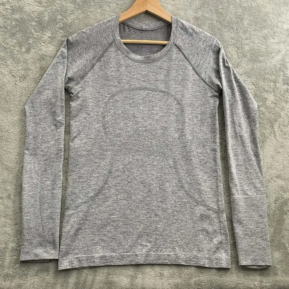 Lululemon Swiftly Tech Shirt Womens 8 Long Sleeve Tee Athleisure Workout Gym